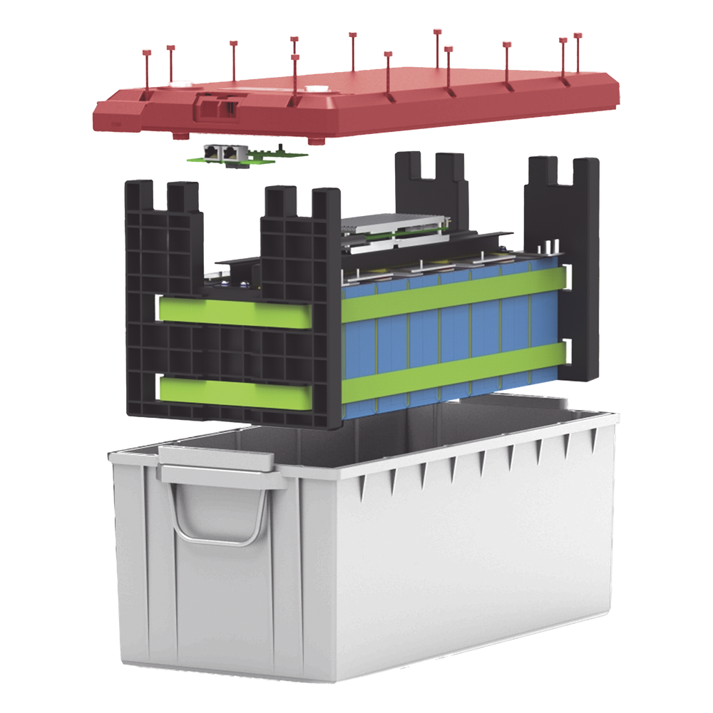 Batería de Litio LiFePO4 / 25.6 Vcc / 100 Ah / 2.56 kWh / 3500 Ciclos / BMS Integrado / Comunicación RS485 y CAN - Imagen 2