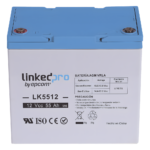 Batería de respaldo 12 V | 55 Ah |  AGM | Especial para Seguridad Electrónica | UPS | Sistemas de Emergencia  | Vida útil 5 años | Terminales T2 - Imagen 2