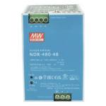 Fuente de Poder Industrial de 480W, salida 48 Vcc, para montaje en riel Din - Imagen 2