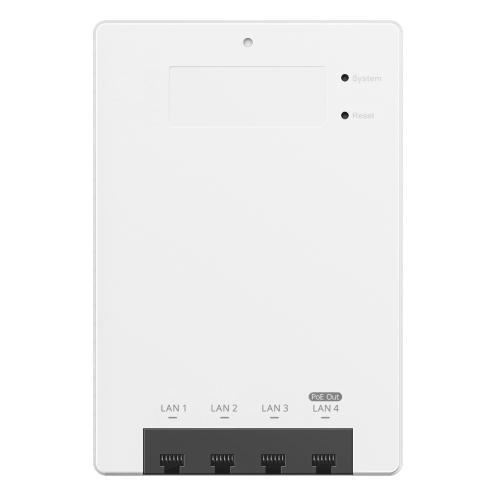 Punto de Acceso Mesh Wi-Fi 6 para interior en pared, hasta 320 usuarios ideal para Hotelería u Oficina. - Imagen 2