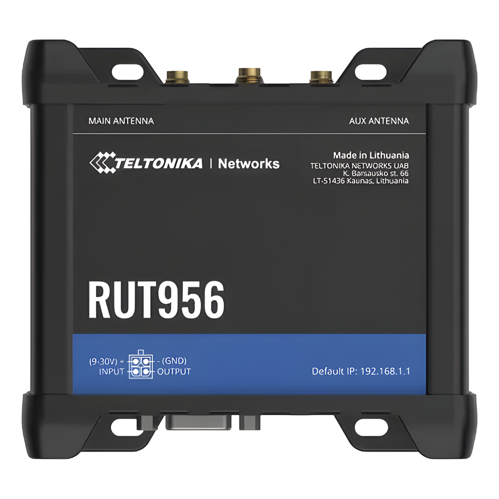 Router Industrial LTE 4G Profesional / 150 Mbps Cat 4 / 4 Puertos Ethernet / RS232 RS485 / WiFi / Doble SIM / GNSS - Imagen 2