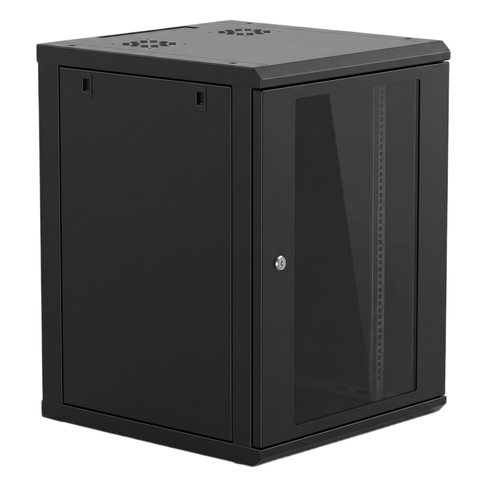 Gabinete de Pared 16U de 635 mm de Profundidad, Rack de 19 in en Acero Reforzado: Compacto y Resistente para Soluciones Profesionales - Imagen 2