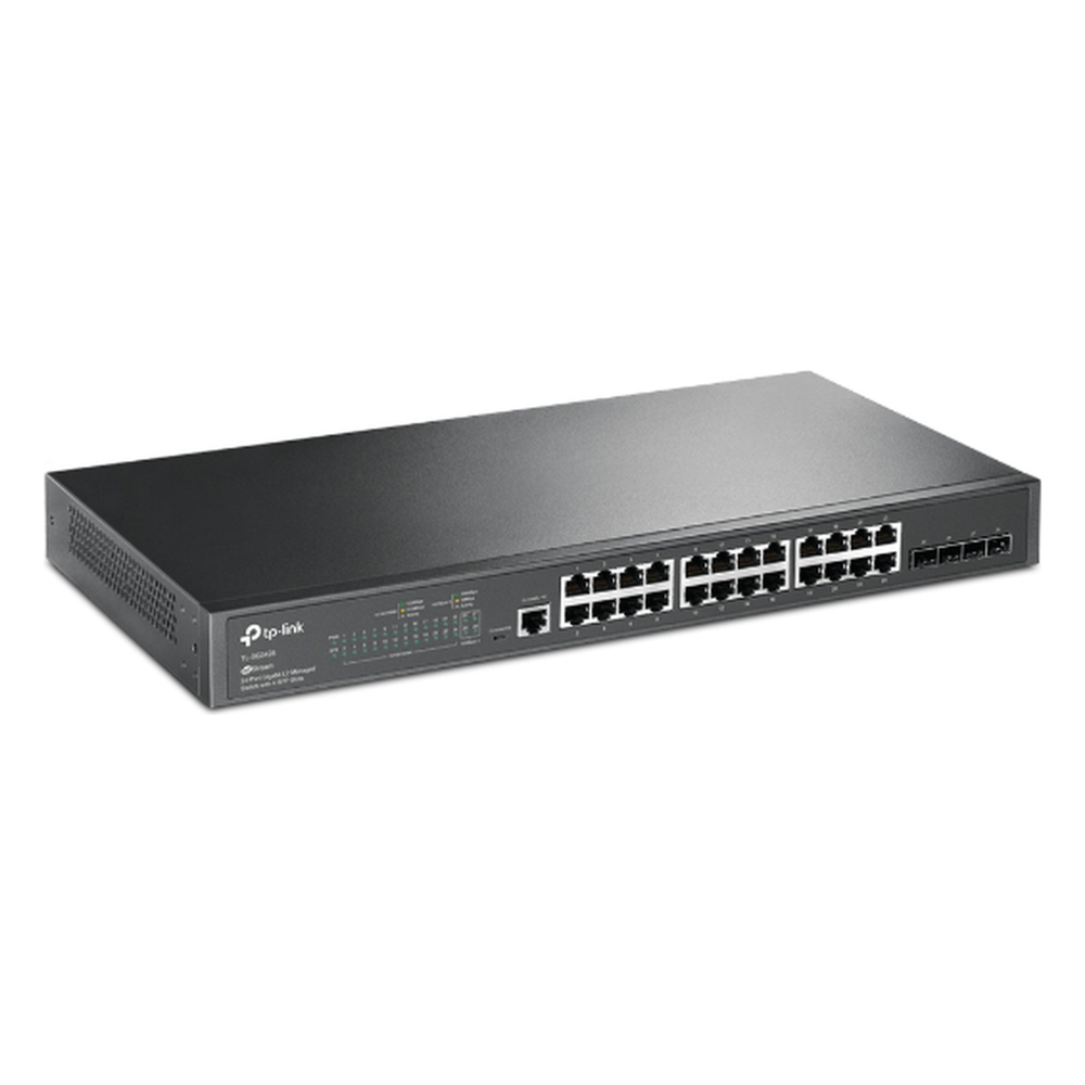 Switch Omada SDN Administrable / 24 puertos Gigabit y 4 puertos SFP / Funciones sFlow, QinQ y QoS / Administración centralizada OMADA - Imagen 2