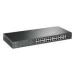 Switch PoE+ JetStream SDN Administrable 24 puertos 10/100 Mbps + 2 puertos 10/100/1000 Mbps (Uplink) + 2 puertos SFP (combo 2 RJ45 10/100/1000 Mbps), 250W, administración centralizada OMADA SDN - Imagen 2