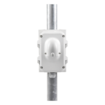 Montaje de Poste para Domos Hikvision / Color Blanco / Uso en Exterior - Imagen 2