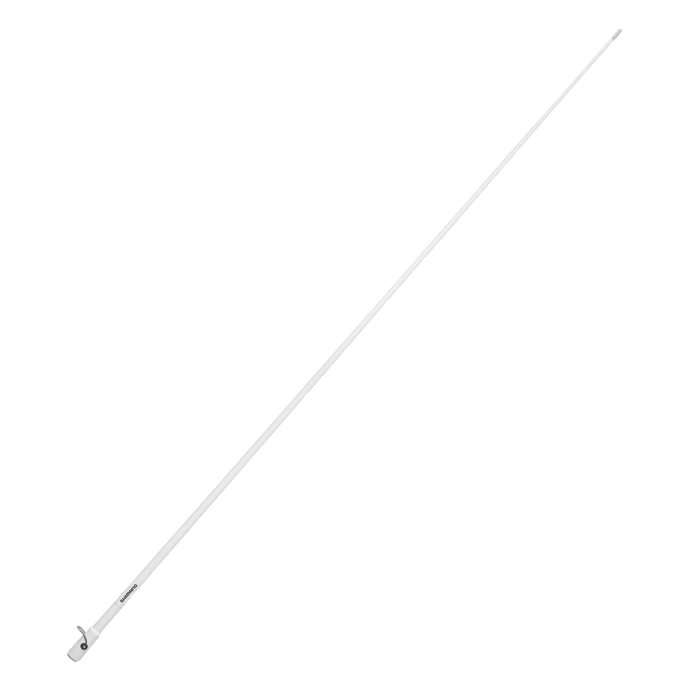 Antena Marina VHF SHAKESPEARE 5206-N / Fibra de Vidrio / 6 dB / 50 W / Cable RG-58 4.5 m (15 ft) / Base de Nylon / 2.4 m (7.9 ft) / Banda Marina VHF - Imagen 2