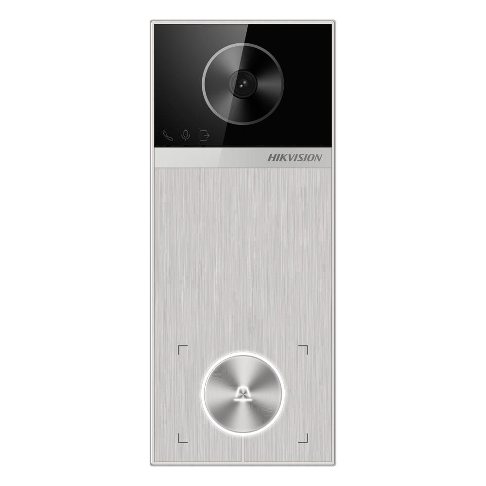 Videoportero TalkVu / 4 Megapixel / Ángulo de Visión 150° / Control de 2 Cerraduras / Desbloqueo por Tarjeta, Hik-Connect y Estación Interior / IP65 / PoE IEEE802.3at / Compatibilidad ONVIF / H.265 - Imagen 3