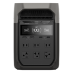 Estación de Energía Portátil Delta 3 1024Wh Litio LFP / 6 AC 1800 W (Max. 2600W con X-Boost) / 4 USB-C 100W / Capacidad para Aumentar Respaldo / Cargador de Coche 10A a 12.6V / Conectividad WiFi y Bluetooth (App) / Carga Solar 500W Ma - Imagen 3