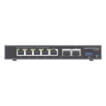 4 en 1: Firewall Nueva Generación, Router, IP PBX (24 usuarios / 8 llamadas), Switch Gigabit de 5 Puertos (4 PoE) y 2 Puertos SFP 2.5 Gigabit / Todos los puertos son configurables WAN/LAN, máximo 3 x WAN - Imagen 3