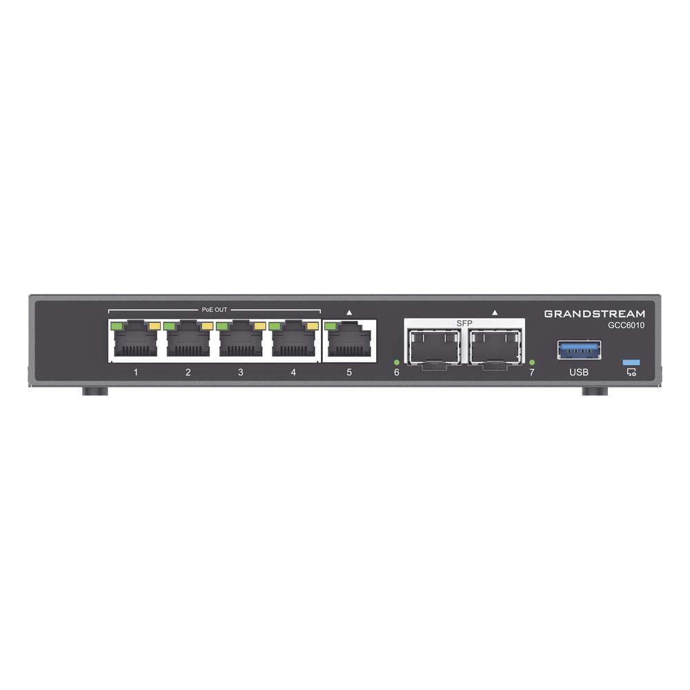 4 en 1: Firewall Nueva Generación, Router, IP PBX (24 usuarios / 8 llamadas), Switch Gigabit de 5 Puertos (4 PoE) y 2 Puertos SFP 2.5 Gigabit / Todos los puertos son configurables WAN/LAN, máximo 3 x WAN - Imagen 3