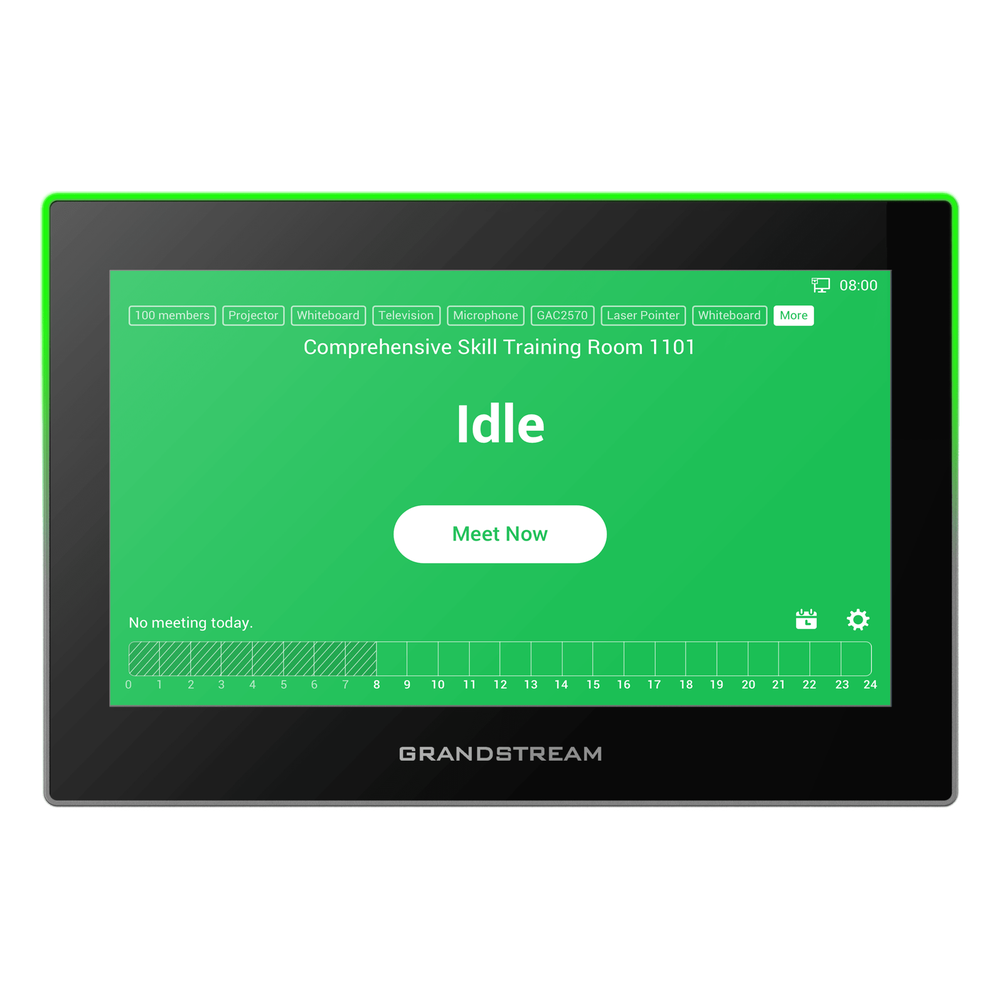Estación de Intercomunicación SIP con Wi-Fi 6, Bluetooth y Control Total para Agendamiento de Salas y Edificios Inteligentes (Color Negro) - Imagen 3