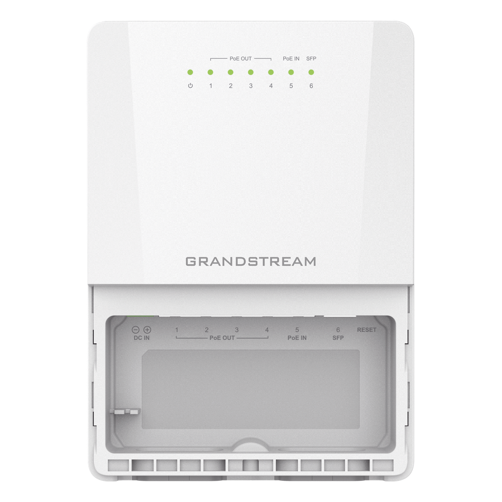 Switch PoE Lite administrable para exteriores de 6 puertos (5GE+1SFP) / Clasificación IP66 a prueba de polvo y agua - Imagen 3