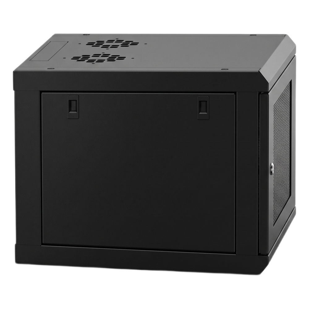 Gabinete Rack 19 Pulgadas / 04 Unidades / Ventilado / Montaje Pared / Acero Calibre 20 / Capacidad 100 kg / Dimensiones 636x606x283 mm (25x23.9x11.1 in) - Imagen 3