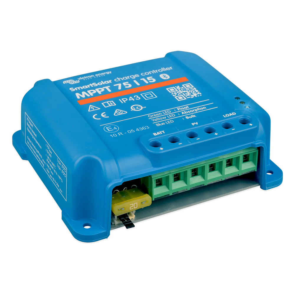 SmartSolar MPPT 75/15 / Controlador de Carga Solar MPPT 15A / 12/24 Vcc en baterías / IP43 - Imagen 2