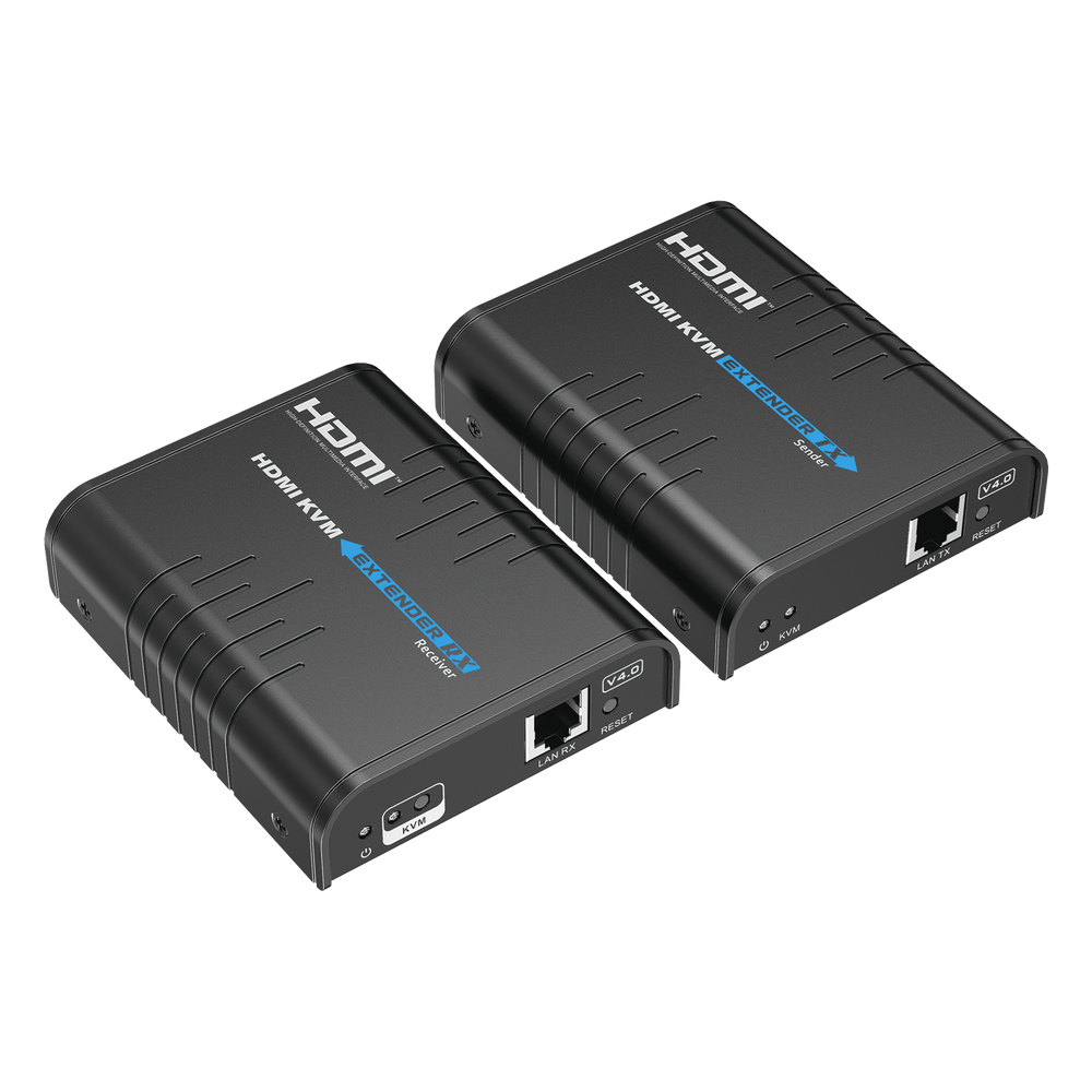 Kit extensor KVM (HDMI y USB) hasta 120 metros | Resolución 1080P @ 60 Hz | Soporta STP y UTP CAT6 | Soporta Switch Gigabit para control KVM múltiple | Soporta hasta 253 receptores | Transmite el Video y Controla tu DVR vía USB - Imagen 3