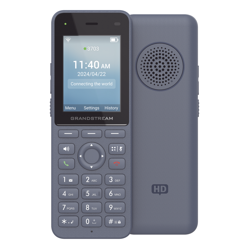 Teléfono IP inalámbrico Wi-Fi, Portátil, 3 cuentas SIP, 3 líneas, Voz HD, Bluetooth integrado, Puerto USB tipo C - Imagen 3