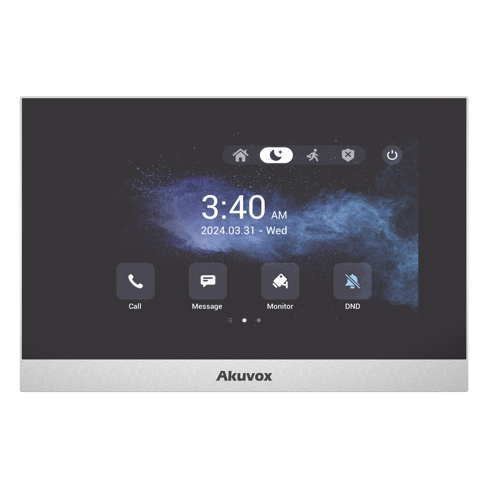 Monitor ANDROID / Soporta APP Android / Pantalla Touch Screen LCD 7" / WiFi / Punto WIFI / Bluetooth / PoE / SIP / 8 Entradas de Alarma / 1 Salida de Relé / Comunicación con App de Familiares / Administración 100 % en la Nube - Imagen 3