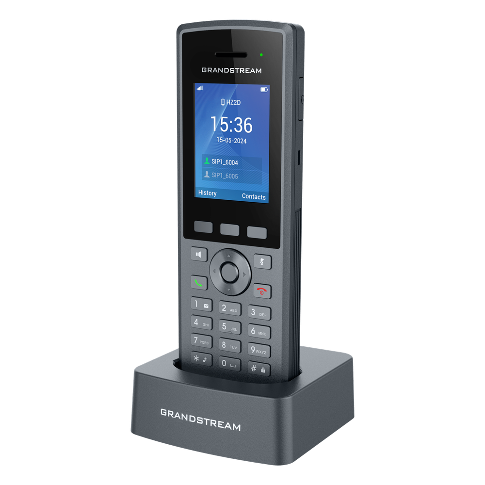Teléfono Inalámbrico DECT HD Reforzado DP735 / 20 Cuentas SIP / Pantalla TFT LCD 2.4 Pulgadas / Alcance 400 m Exteriores / IP67 / Audio Full HD / Batería 2000 mAh / Compatible con Estaciones Base DP750, DP752, DP755 - Imagen 3
