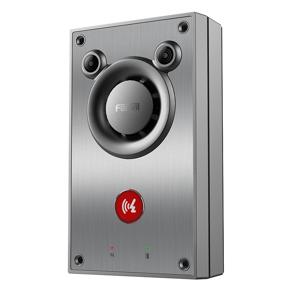 Intercomunicador IP de Emergencia / Altavoz 10W / 2 Líneas SIP / IP66 e IK10 Anti-vandálico / PoE 802.3af / Doble Micrófono con Reducción de Ruido / -40°C a 70°C - Imagen 2