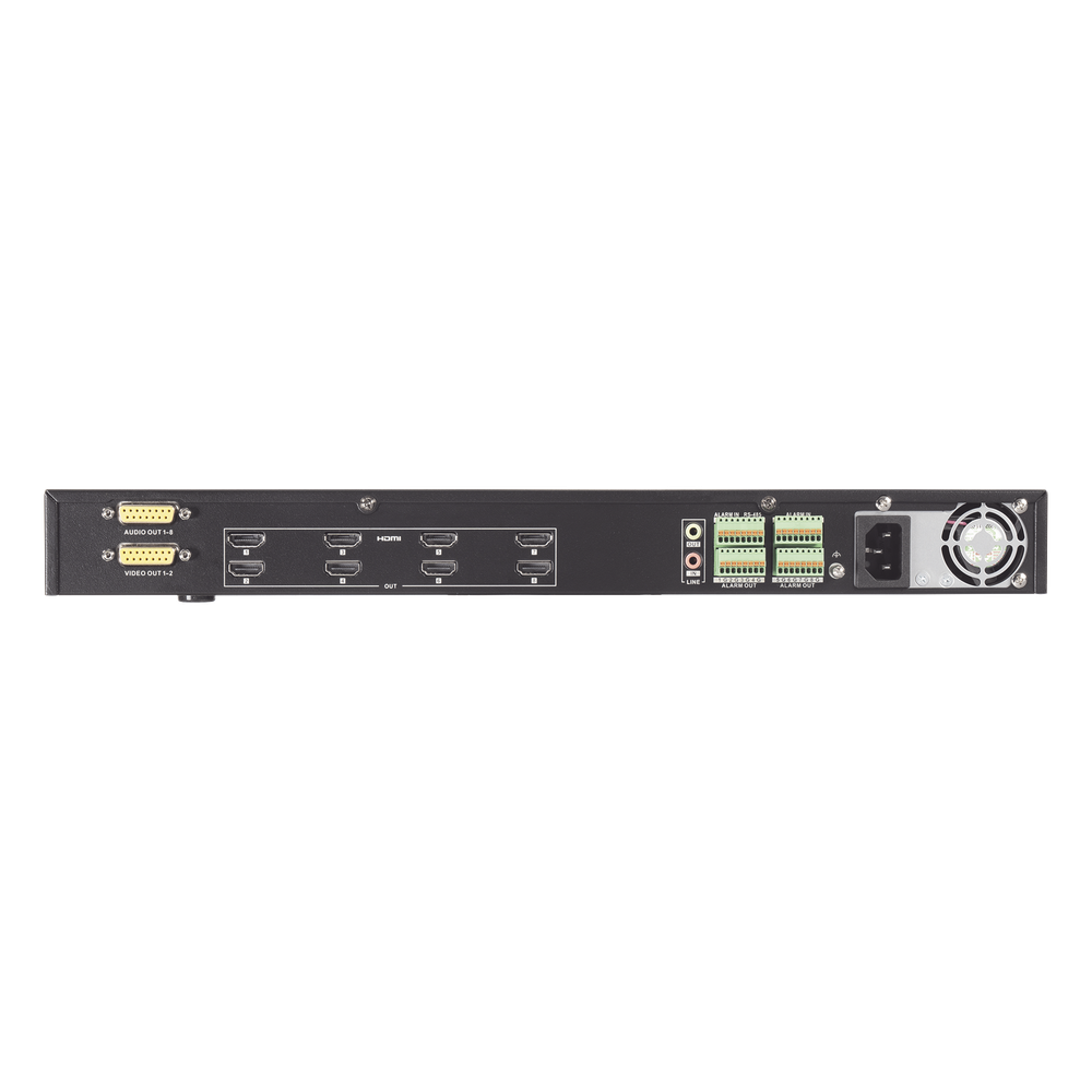 Decodificador de Vídeo de 8 Salidas HDMI 4K / Soporta hasta 128 canales de Vídeo Simultáneos / Videowall - Imagen 3
