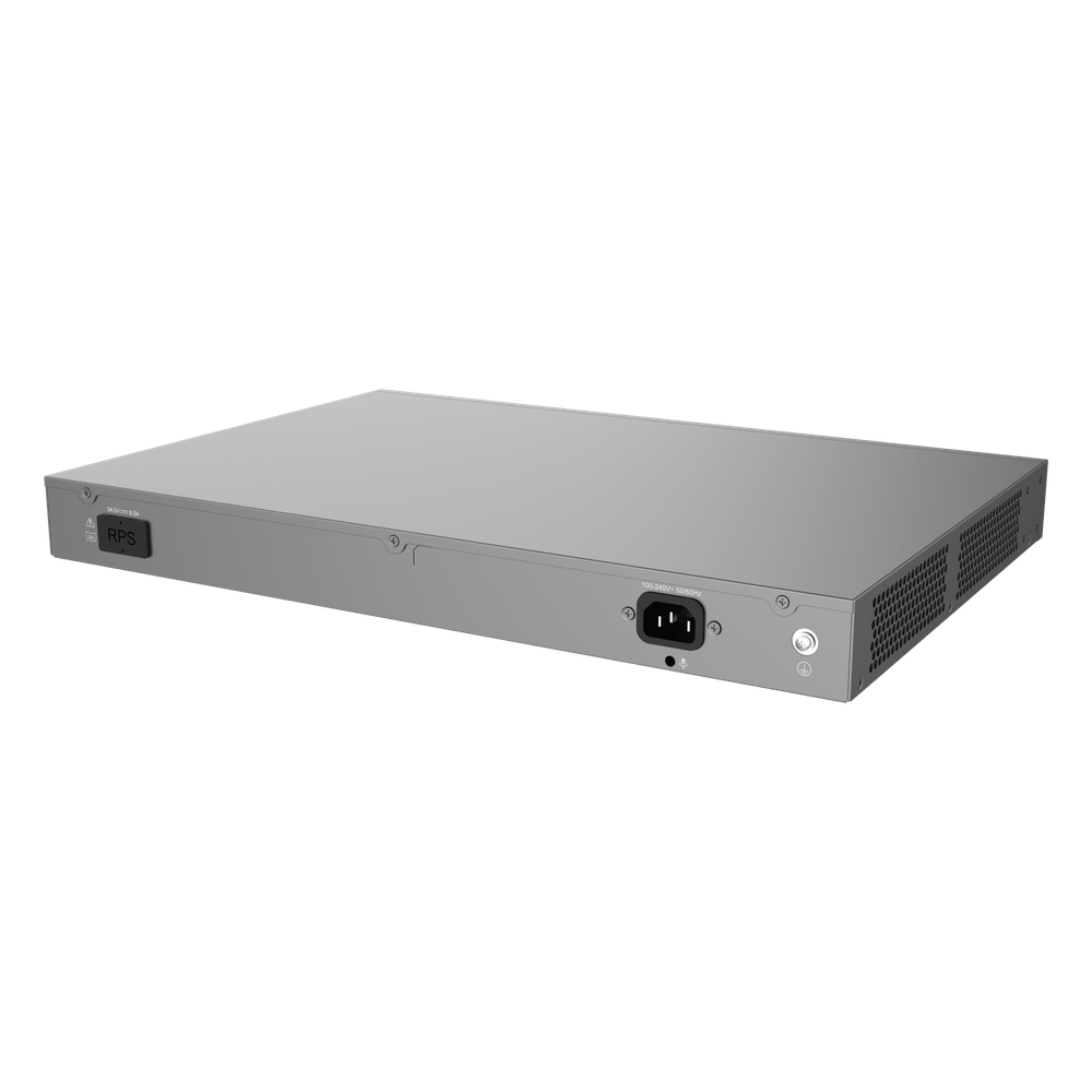 Switch de Red Empresarial L2++ / Serie GWN7800 Pro / 24 Puertos Gigabit PoE 400W / 2 SFP+ / Gestión Cloud GDMS / VLAN 4K / QoS Avanzado / Seguridad Integral - Imagen 4