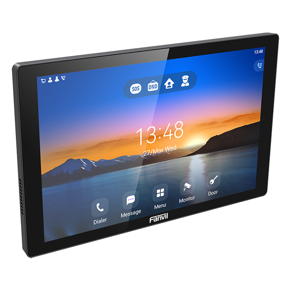 Monitor Audio/Video IP/SIP para interior, Wi-Fi, pantalla táctil de 10.1", Apertura remota - Imagen 3