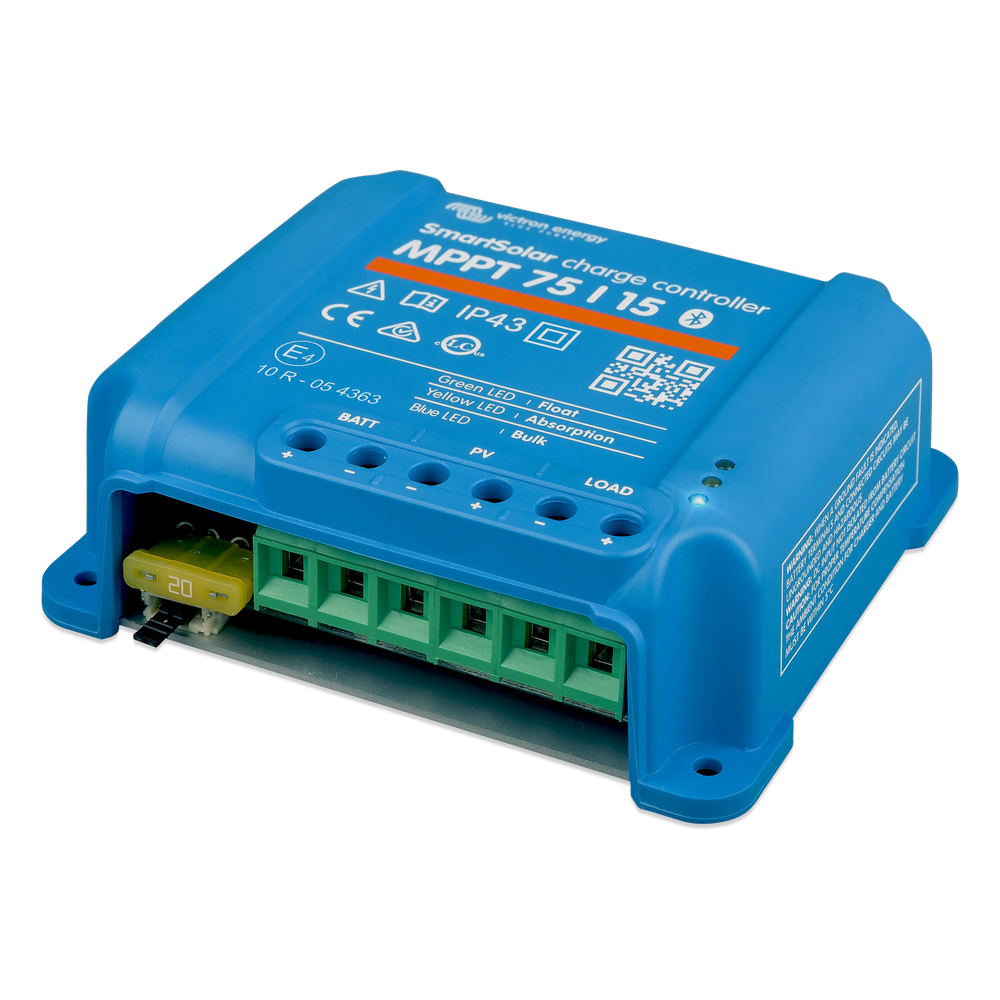 SmartSolar MPPT 75/15 / Controlador de Carga Solar MPPT 15A / 12/24 Vcc en baterías / IP43 - Imagen 3
