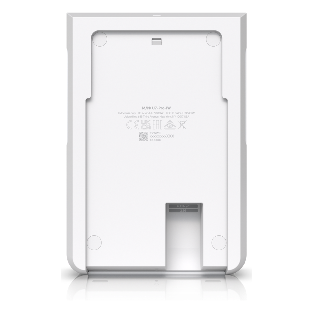 Punto de Acceso WiFi 7 Con Diseño de Pared, Tribanda en 2.4, 5 y 6 GHz, Hasta 10.688 Gbps, Puerto Ethernet 1/2.5 GbE, 300+ Clientes Simultáneos - Imagen 4