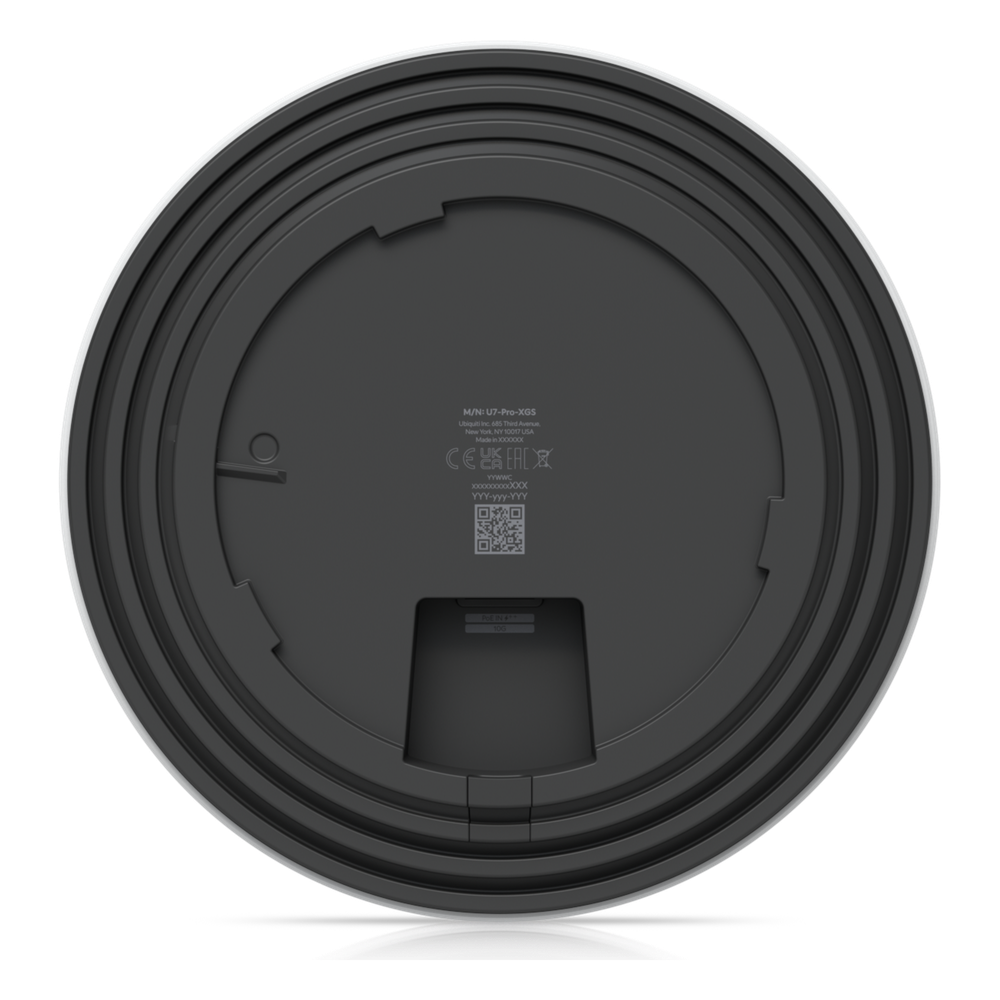 U7 Pro XGS – Punto de Acceso WiFi 7 Tri-Banda para Interiores con Soporte 6 GHz, Radio de Escaneo Espectral Dedicado, Cobertura de hasta 160 m², Capacidad para 500 Usuarios y Puerto Multi-Gig 10/5/2.5/1 GbE - Imagen 4