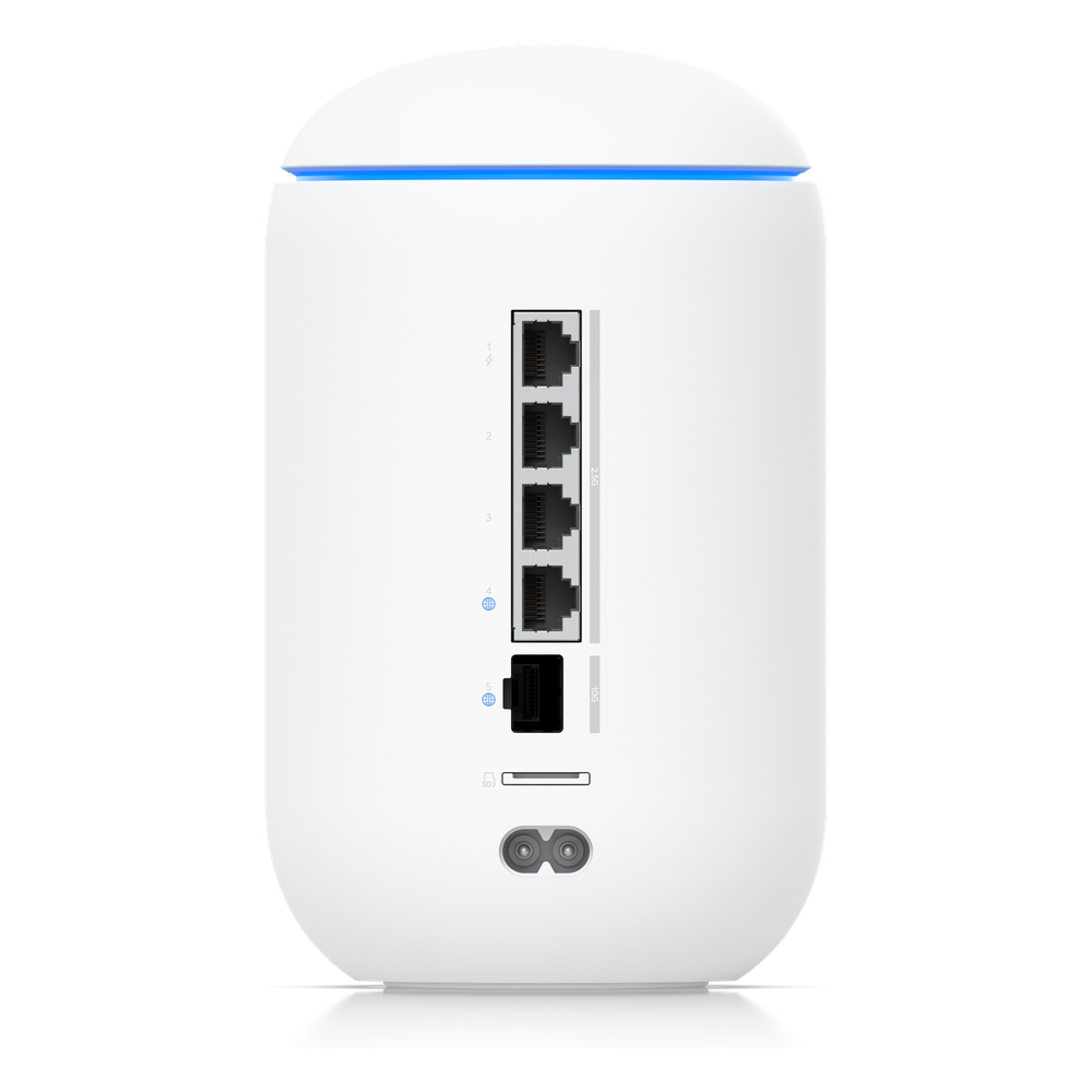 Dream Router 7 Cloud Gateway de 10G de Escritorio con WiFi 7 Integrado, Switch de 4 Puertos, Almacenamiento microSD y Compatibilidad Total con Full Stack UniFi - Imagen 4