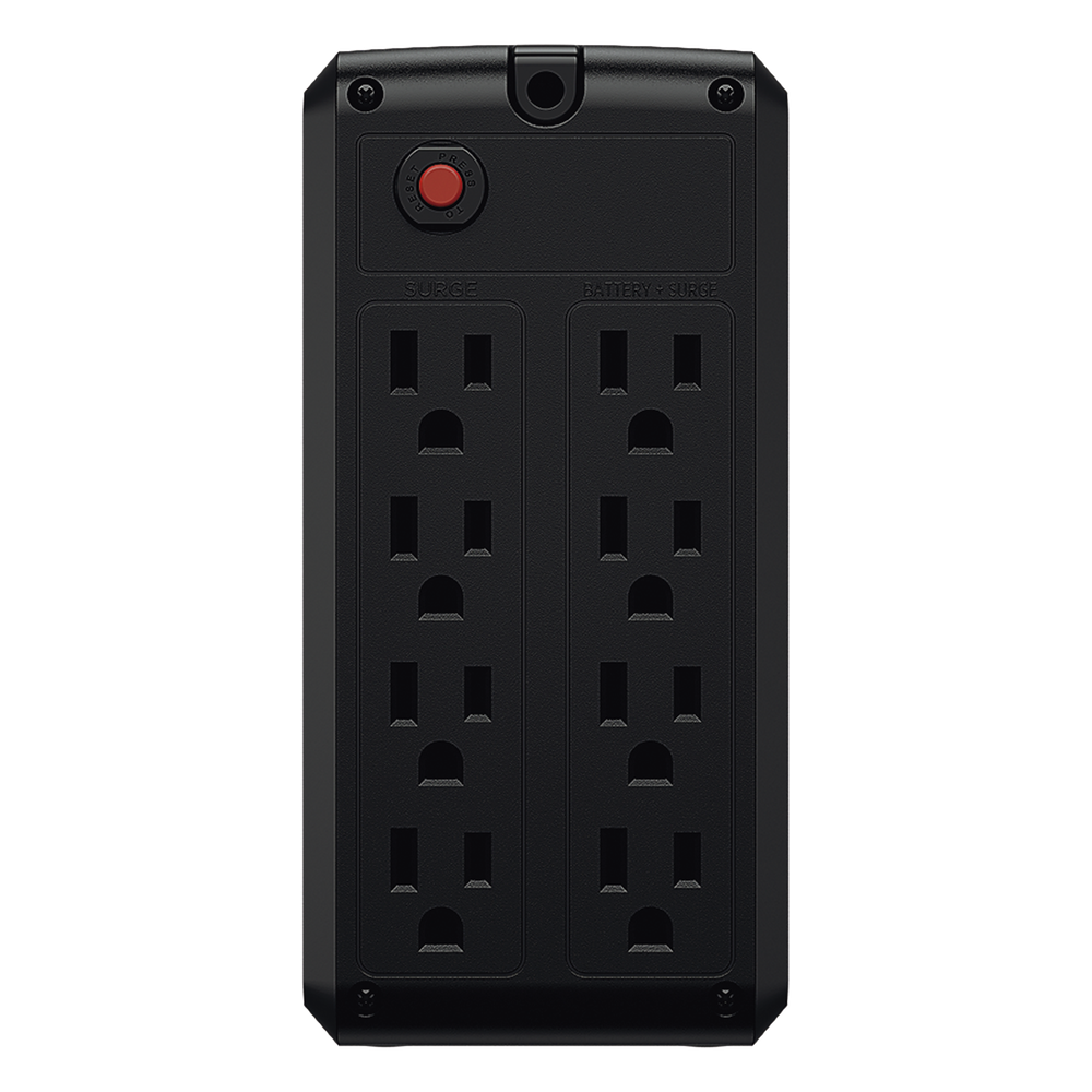 UPS de 550 VA/275 W, Topología Línea Interactiva, Entrada 120 Vca NEMA 5-15P, y 8 Salidas NEMA 5-15R, Puerto USB, Con Regulador de Voltaje (AVR) - Imagen 4