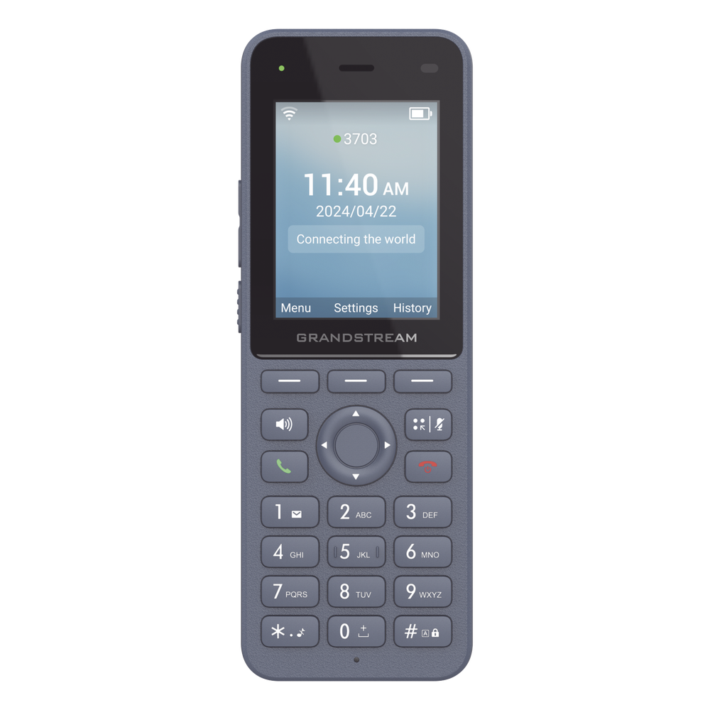 Teléfono IP inalámbrico Wi-Fi, Portátil, 3 cuentas SIP, 3 líneas, Voz HD, Bluetooth integrado, Puerto USB tipo C - Imagen 4
