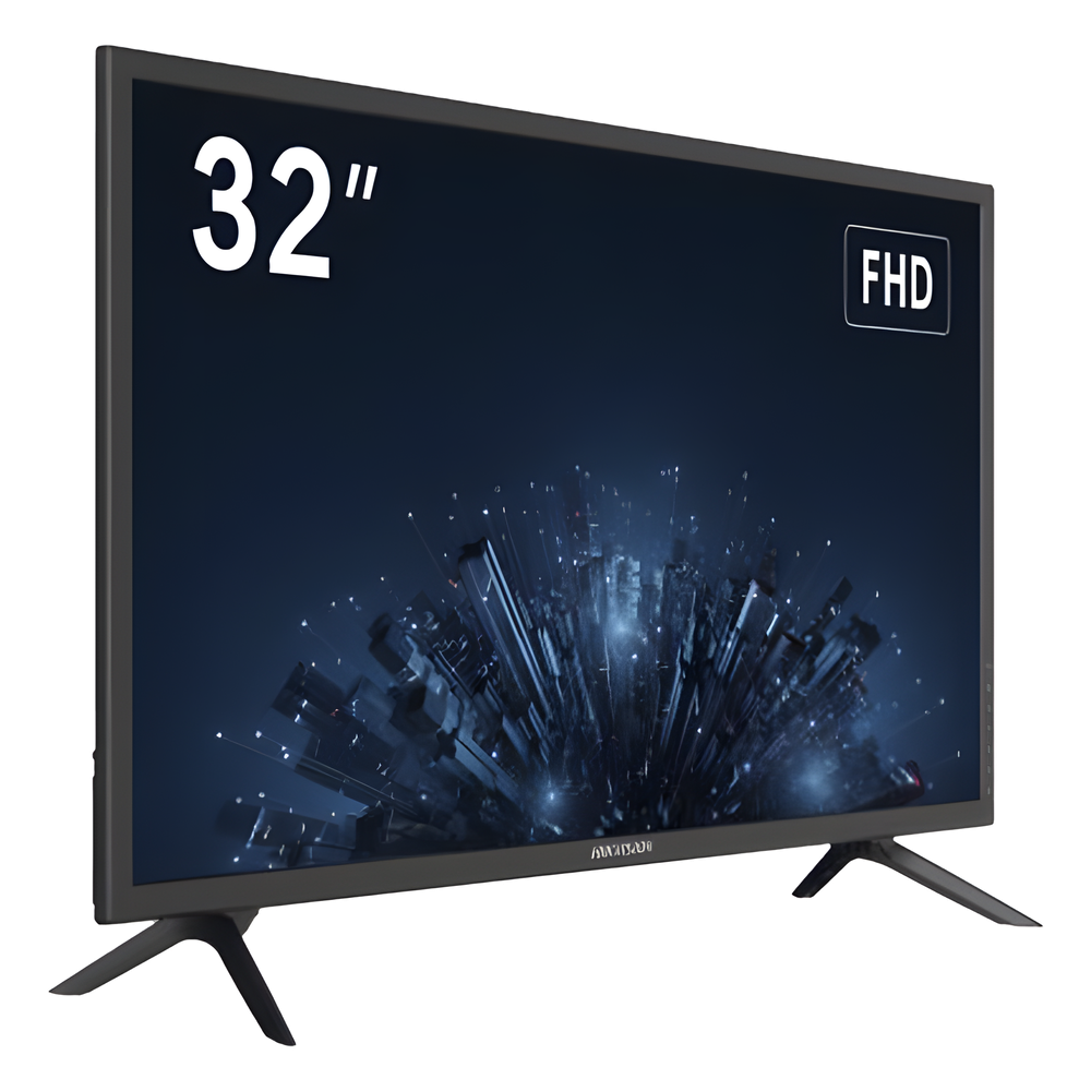 Monitor LED 32" / 2 Altavoces Potentes / Ángulo de Visión 178° / Entradas HDMI y VGA / Uso 24-7 / Montaje VESA (100 X 100) / Calibración Inteligente de Imagen - Imagen 3
