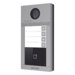 Videoportero IP 2 Megapixel / Llamada y Apertura Remota desde App Hik-Connect (Requiere monitor )/ PoE / Exterior IP65 + Antivandalico IK08 / 4 Departamento / Apertura con Tarjeta / Soporta 2 Puertas y hasta 6 Monitores - Imagen 4