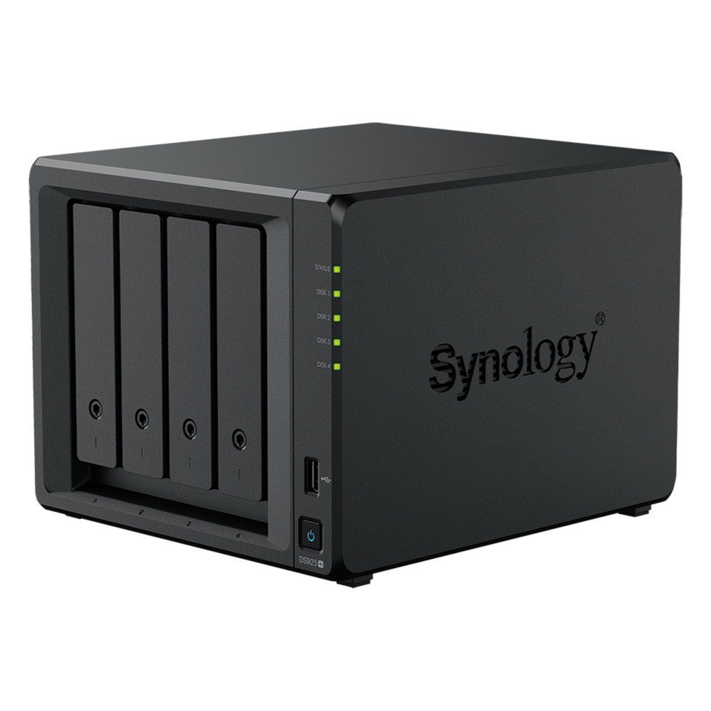 NAS DiskStation DS925+ | 4 Bahías | Expandible a 9 Bahías | 2 Puertos 2.5GbE | 2 Ranuras M.2 NVMe | AMD Ryzen V1500B | 4 GB DDR4 ECC | Hasta 565 MB/s Escritura Secuencial | Compatible con RAID | Synology DSM. - Imagen 4