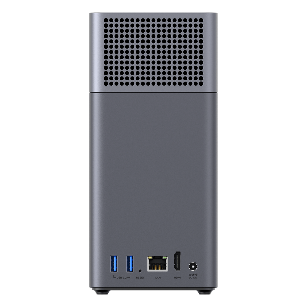 NAS UGREEN NASync DH2300 / Procesador RK3576 / 4GB / 32GB eMMC / 2 Bahías SATA / JBOD-Basic-RAID 0-RAID 1 / Puerto HDMI 4K / 1 GbE / USB 3.2 Gen 1 Type-C / Detección NFC - Imagen 4
