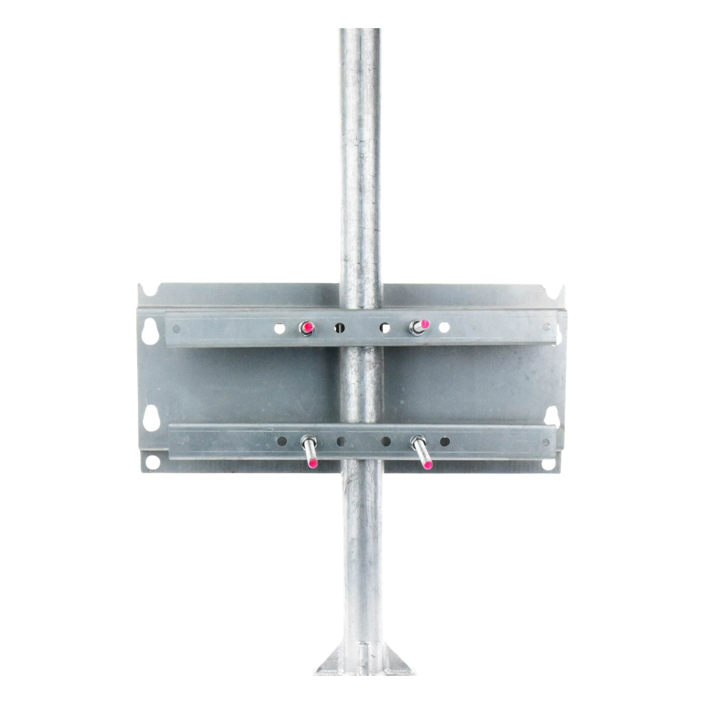 Herraje para Fijación a Pared, Torre o Poste compatible con LP-FORTE-09U-R3. - Imagen 9