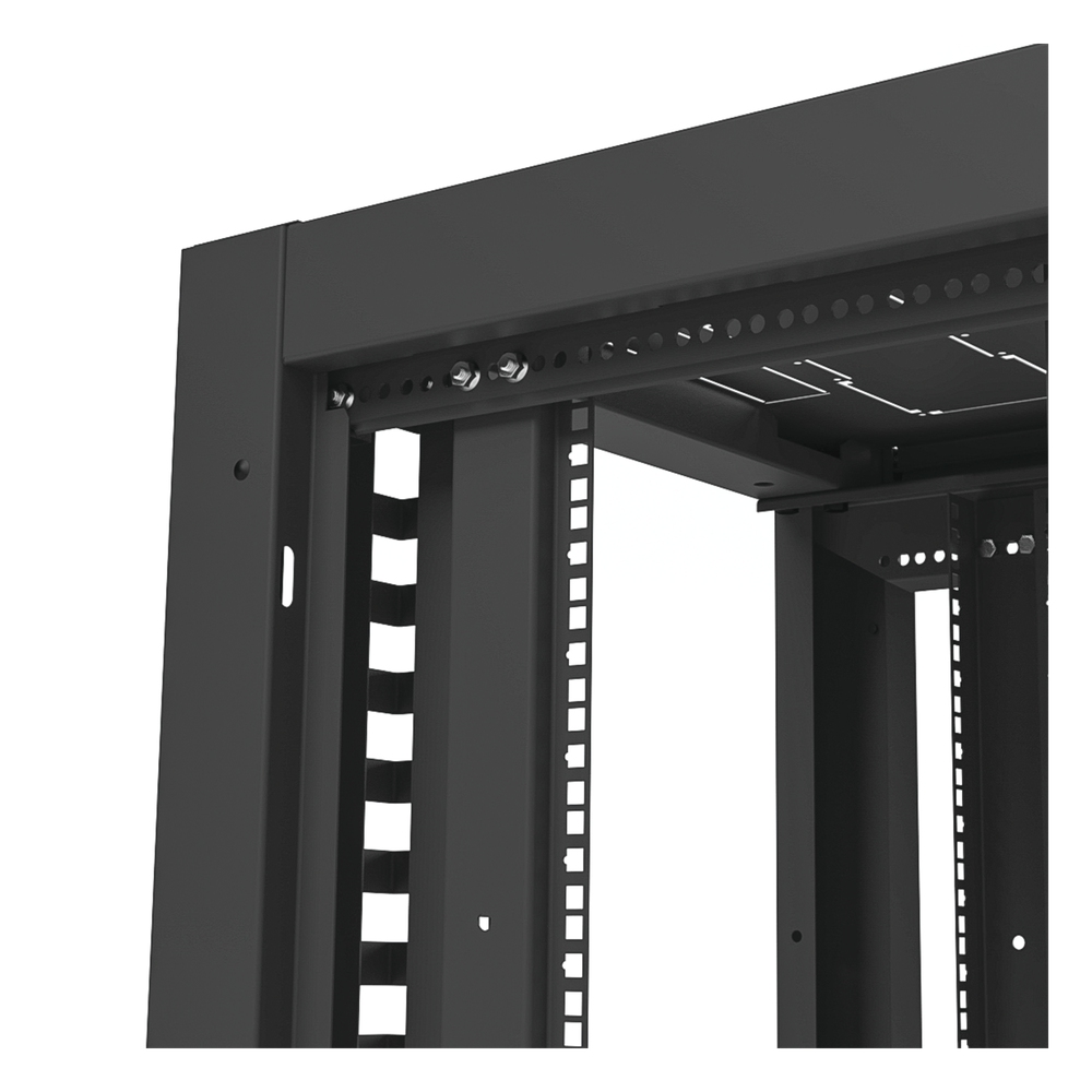 Gabinete para Telecomunicaciones Rack Estándar de 19", 42UR, 600 mm Ancho x 600 mm Profundidad. Fabricado en Acero, Se envía el Gabinete Armado. - Imagen 11