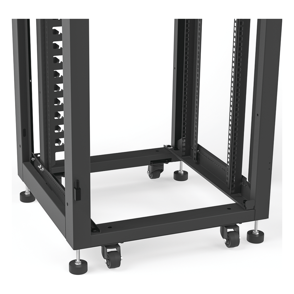 Gabinete para Telecomunicaciones Rack Estándar de 19", 42UR, 600 mm Ancho x 600 mm Profundidad. Fabricado en Acero, Se envía el Gabinete Armado. - Imagen 13