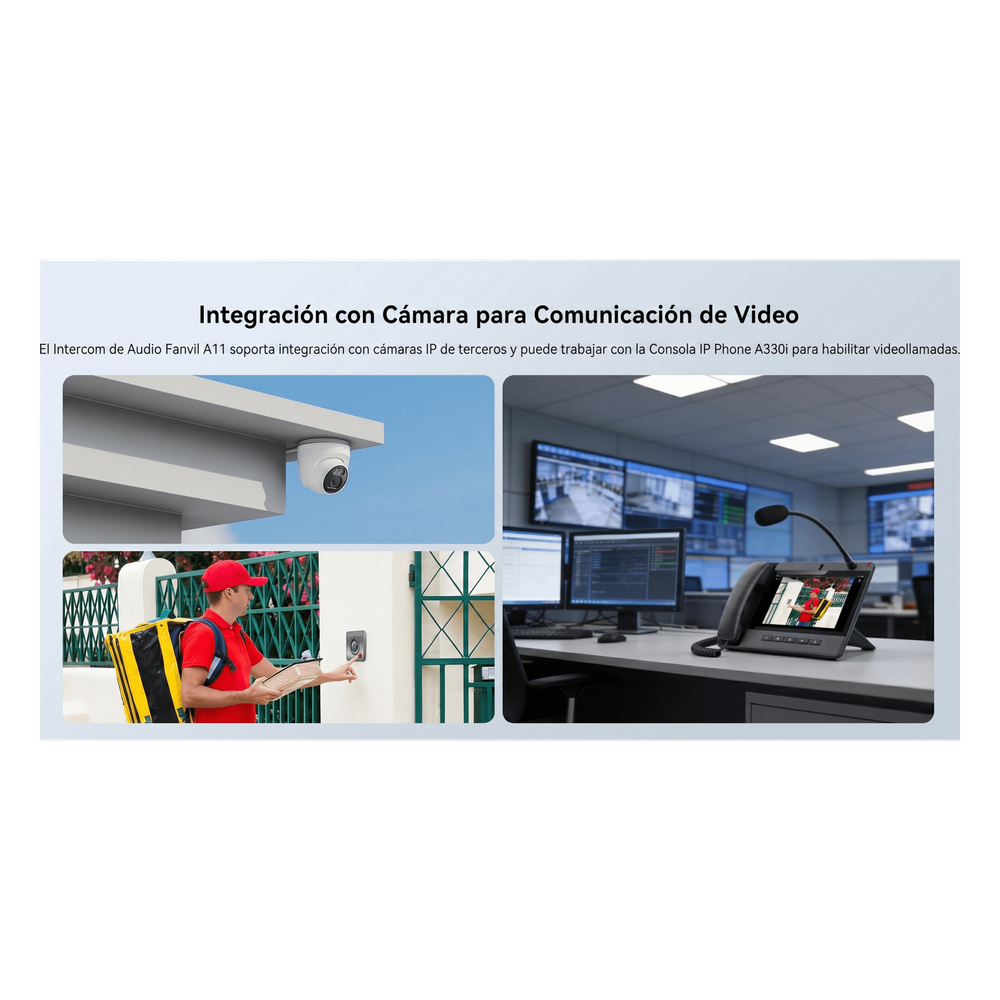 Intercom IP de Audio para Exterior / Altavoz 5W y Doble Micrófono con Reducción de Ruido / Panel Acero Inoxidable y Cuerpo Aluminio / IP66 e IK10 / PoE+ / 2 Líneas SIP - Imagen 19