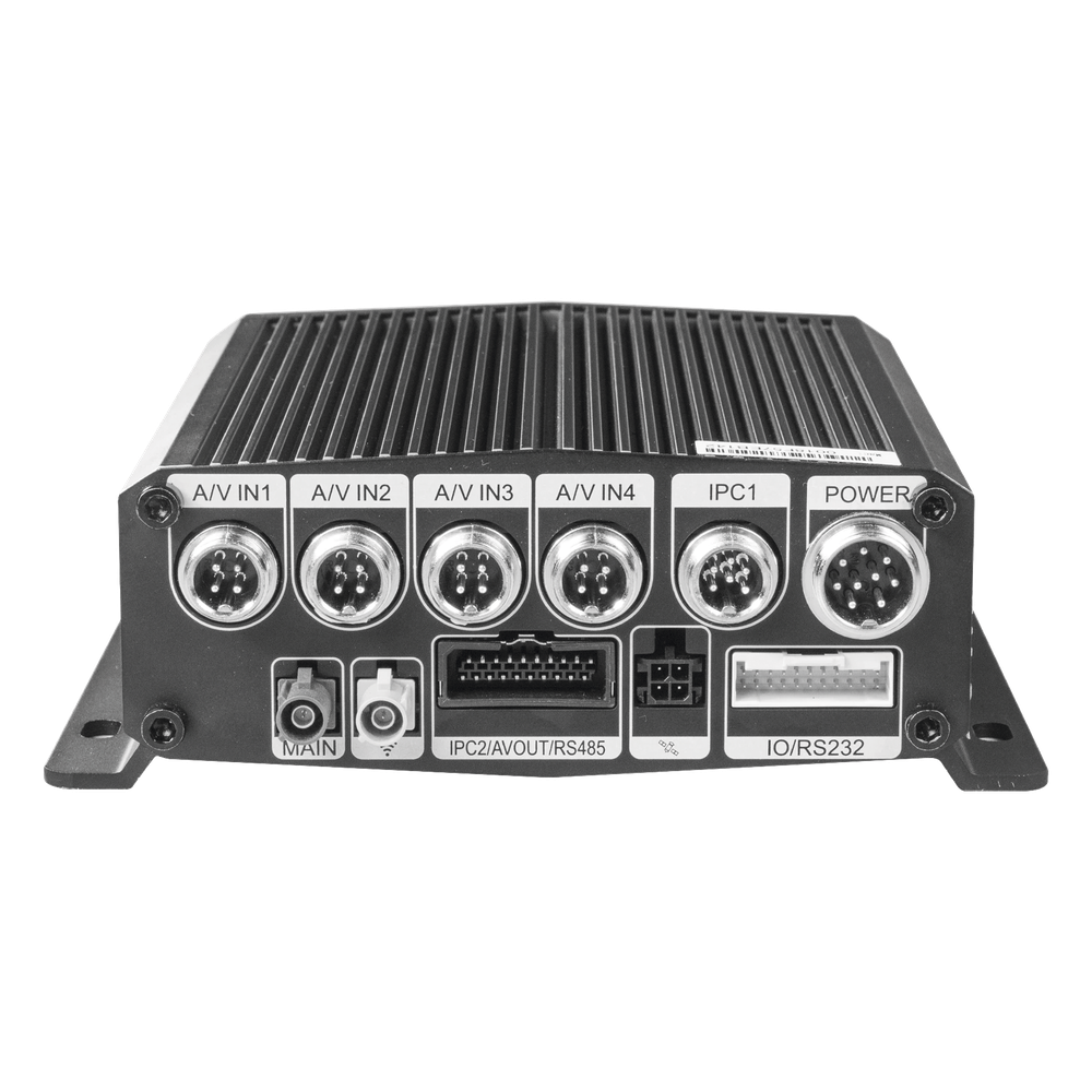 DVR Móvil / Multiplataforma / 4 Canales AHD + 2 canales IP/ Almacenamiento en Memoria Micro SD / H.265 / Chip IA Embebido / Soporta 4G / GPS / WIFI - Imagen 2