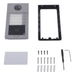 Videoportero IP 2 Megapixel / Llamada y Apertura Remota desde App Hik-Connect (Requiere monitor )/ PoE / Exterior IP65 + Antivandalico IK08 / 4 Departamento / Apertura con Tarjeta / Soporta 2 Puertas y hasta 6 Monitores - Imagen 5