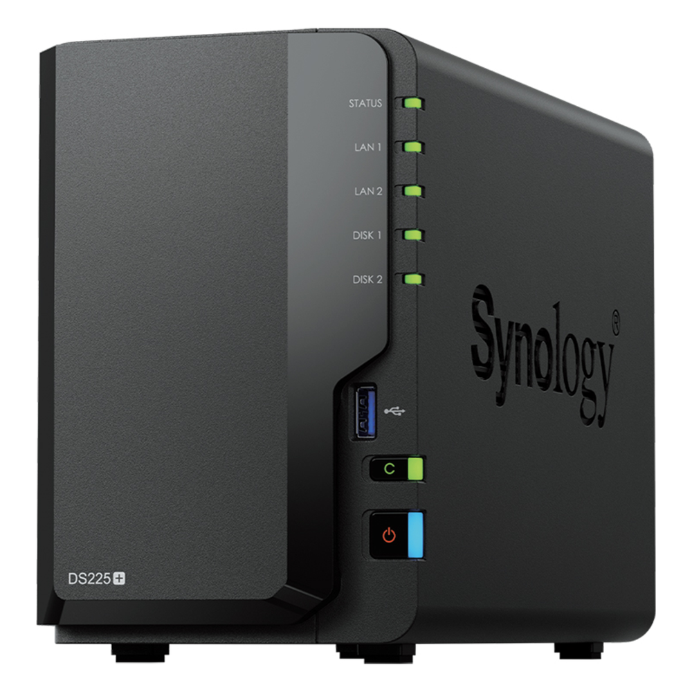 NAS DiskStation DS225+ | 2 Bahías | Intel Celeron J4125 | 2 GB DDR4 | Hasta 40 TB | Puertos 1GbE y 2.5GbE | USB 3.2 Gen 1 | Compatible con RAID | Synology DSM. - Imagen 5