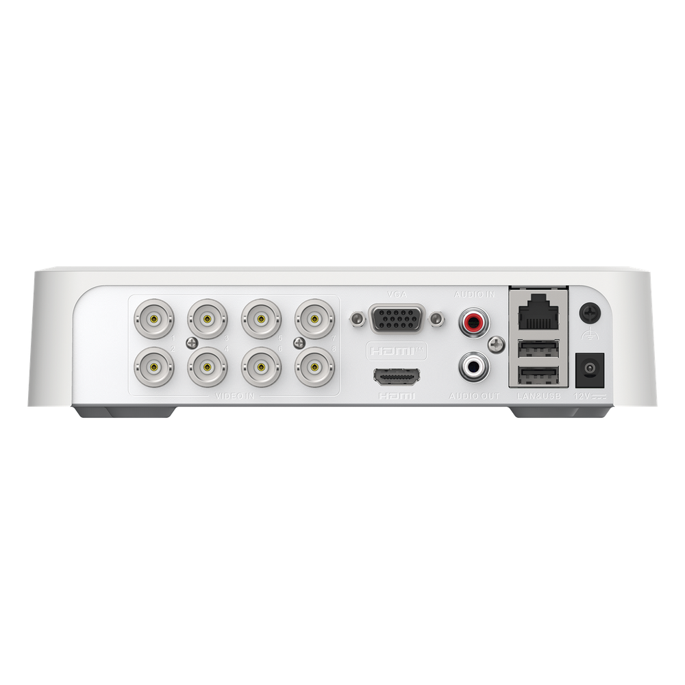 DVR 8 Canales TurboHD + 2 Canales IP / 2 Megapíxel (1080p) Lite / Acusense Lite (Evita Falsas Alarmas) / Audio Bidireccional y Coaxitron / 1 Bahía de Disco Duro / H.265+ / Salida de Vídeo Full HD - Imagen 2