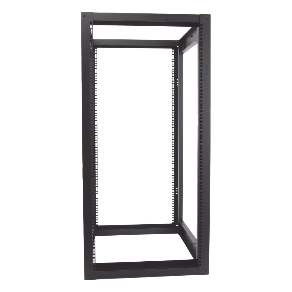 Rack Estándar 19" de 4 Postes, Acero, 24 Unidades, Profundidad Ajustable. - Imagen 5