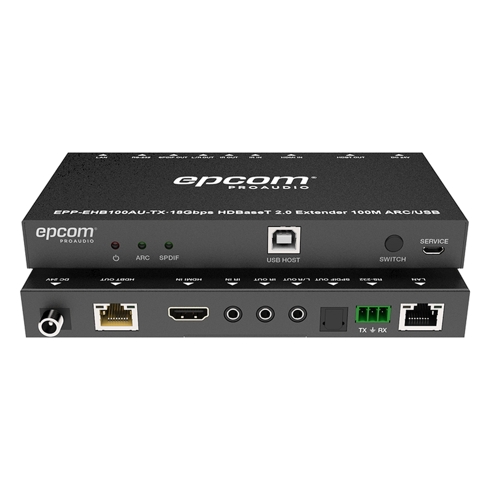 Kit Extensor HDMI | 4K2K@60HZ | HDR 4:4:4 | HDBaseT | 100M | Salida de Audio | HDCP 2.2 | IR Bidireccional | Admite la función USB KVM - Imagen 2