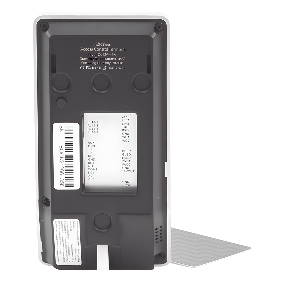 Terminal Biométrica de Huella / 3,000 Huellas 5,000 Tarjetas / WiFi / Pantalla 2.4" / TCP/IP RS485 / ADMS / Control de 1 Puerta - Imagen 5
