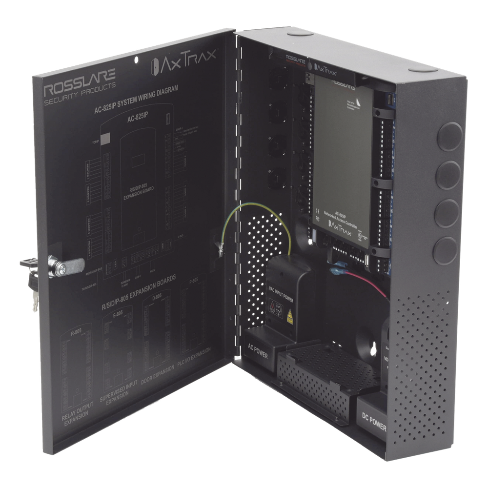 Controlador de acceso para 4 lectoras / Expandible a 56 Lectoras / Compatible con Sistema de Elevadores / 100,000 Usuarios - Imagen 2