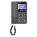 Teléfono IP WiFi Hotelero con pantalla LCD a color, 2 líneas SIP con 2 cuentas, codec Opus, IPV4/IPV6, color negro, con gestión en la nube GDMS - Imagen 5