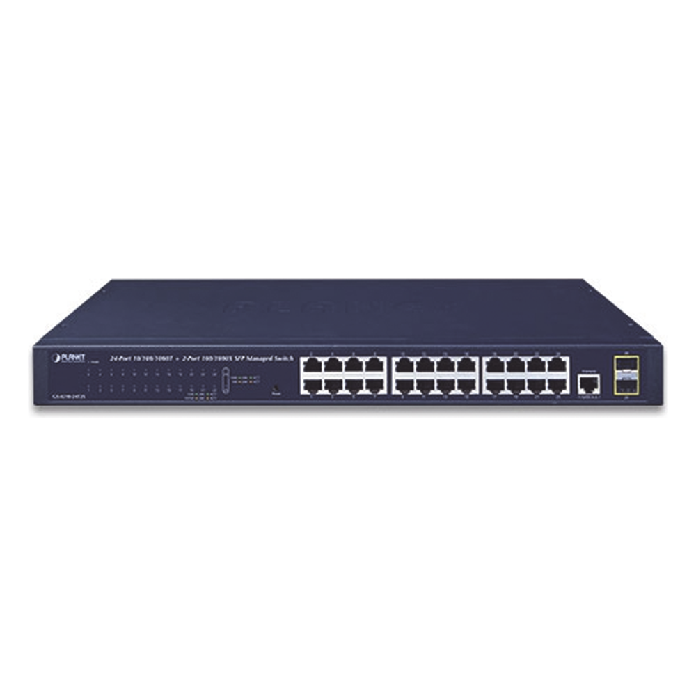 Switch Administrable Capa 2 de 24 Puertos Gigabit 10/100/1000T, 2 Puertos SFP 100/1000X , Cuenta con una Interfaz de Consola - Imagen 2